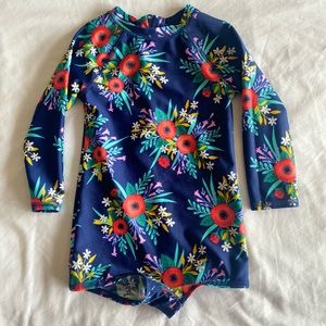 Carter’s Toddler Girl One Piece Long Sleeve Swimsuit